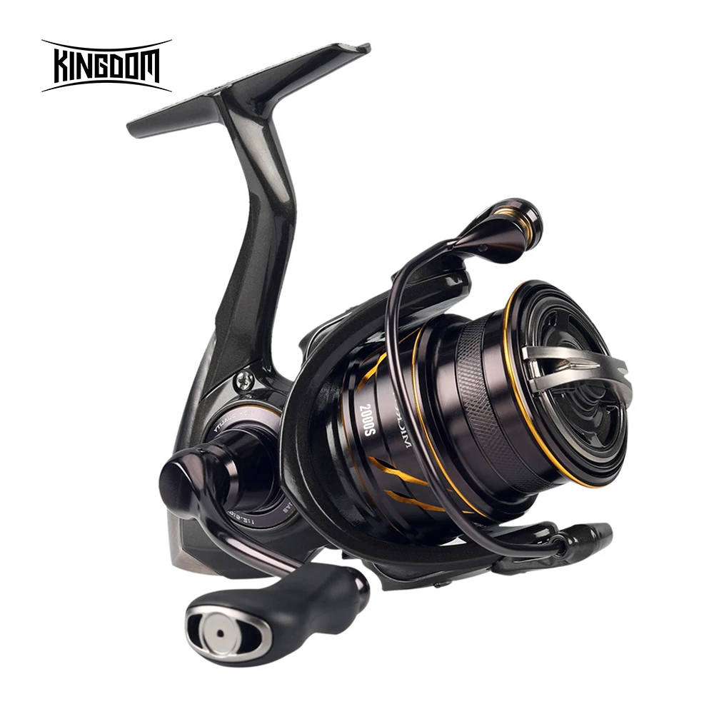 Kingdom Micro Fly Pro Fishing Spinning Reel 160g Ultralight 8+1BB 7KG Max Drag 5.2:1 Freshwater Saltwater Reel Bass Pike Fishing For fishing reel,fishing tackle accessory