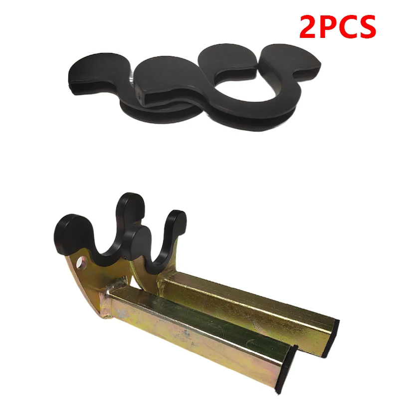 Motorcycle Stand 1Pair Universal Anti-skid Rubber Motorcycle Bike Stands Wheel Support Frame Stand Swing Arm Lift Tripod Hooks Rubber Accessories