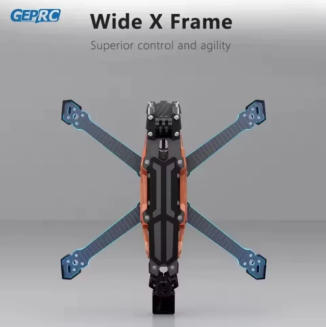 GEPRC GEP-Vapor-X Frame Suitable Vapor-X 5 6 Inch Drone Carbon Fiber RC FPV Quadcopter Helicopter Replacement Accessories Parts 3