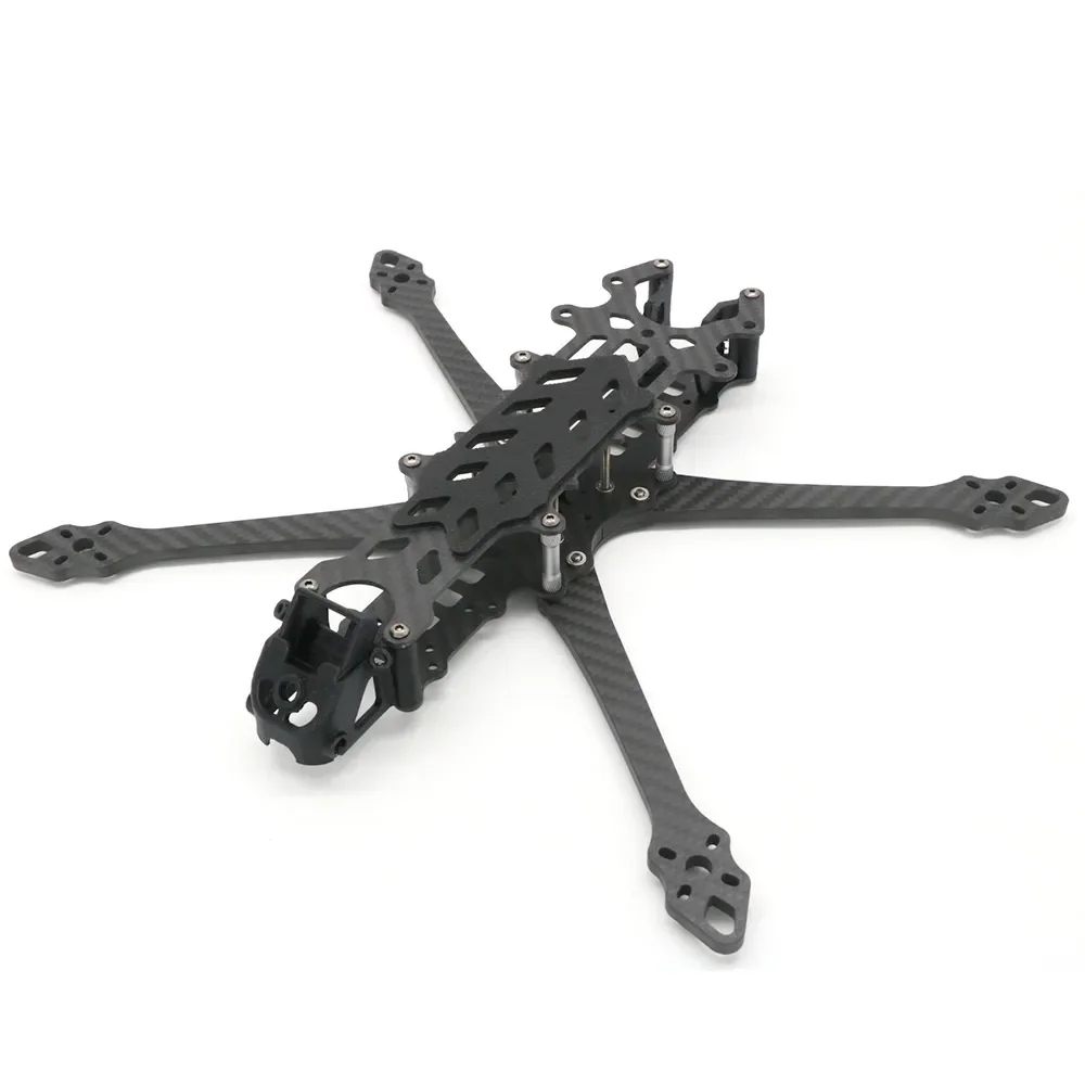 Bees FPV Drohnen-Carbonfaser-Freestyle-Rahmenkit mit 7/8 Zoll Radstand 295mm/375mm Arm Langer Reichweite Geeignet für Freestyle-Flüge – Detail 3