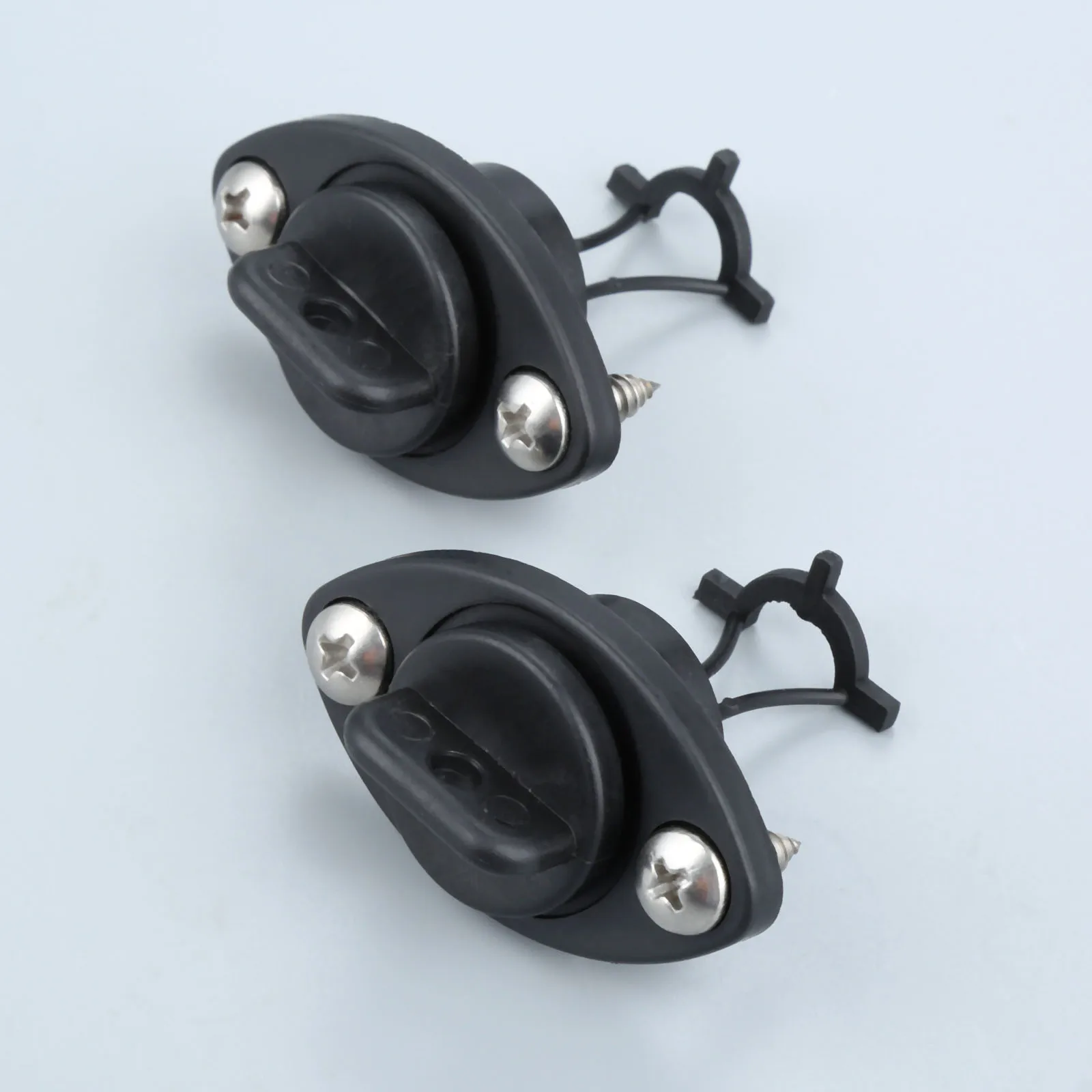 Kayak Drain Plugs 2 Pcs With 4 Pcs Screws For Dinghy Kayak Canoes Boats