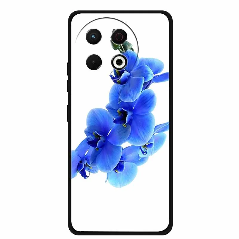 Black Silicone Soft Phone Case - Protective Back Cover