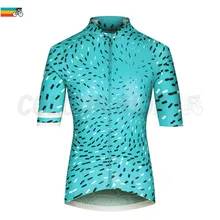 

Women Cycling Jersey Summer Short Sleeve Bicycle Jersey Silicone Elastic Waist Clip Breathable Quick Dry MTB Road Bike Jersey