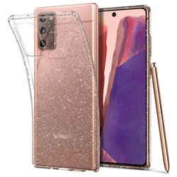 Glitter Sparkle Protective Phone Case Cover - S20 Plus (Clear)