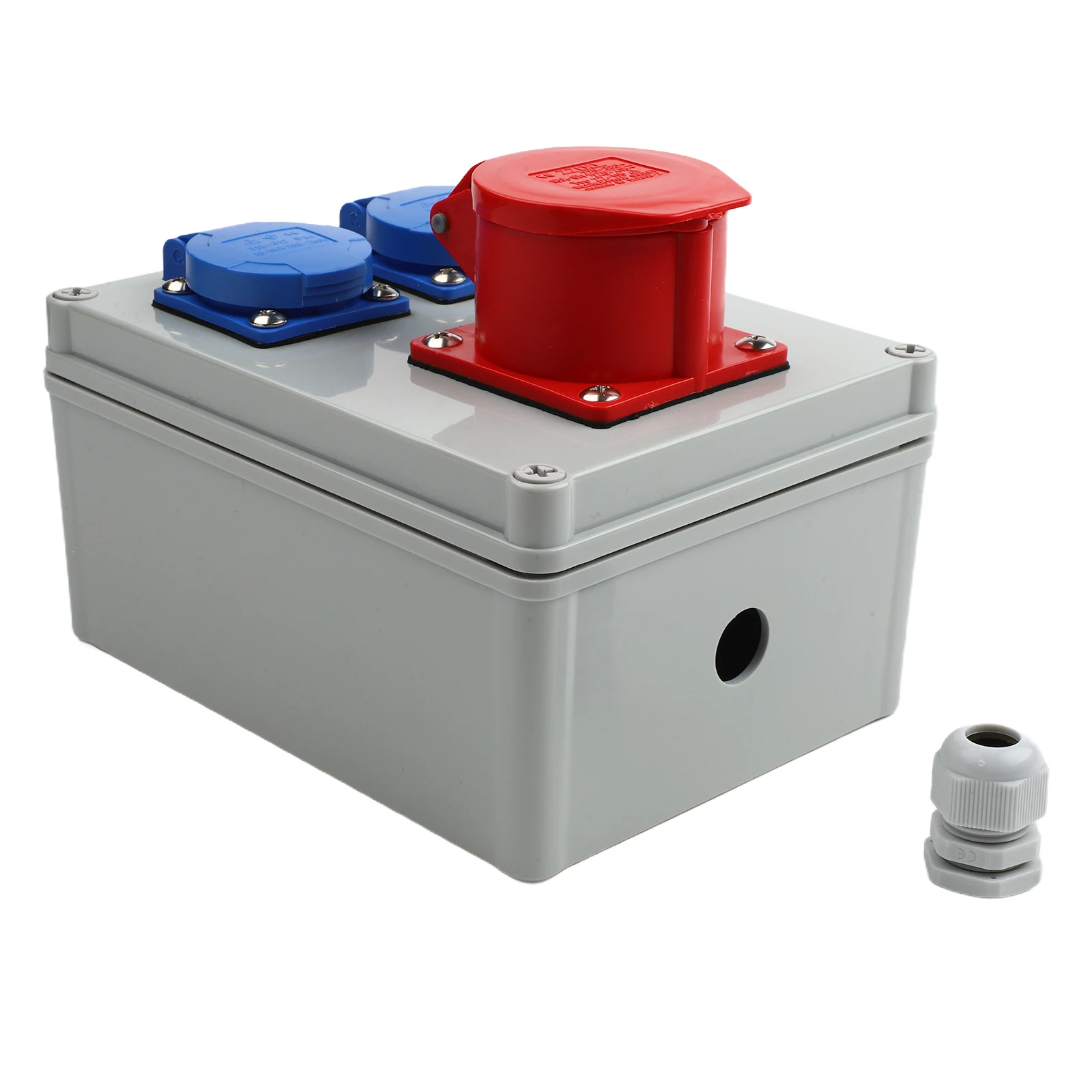Innovative Design Wall Distributor Socket Featuring Heavy Duty CEE Input Along With Dual Secondary Outlets For Usability