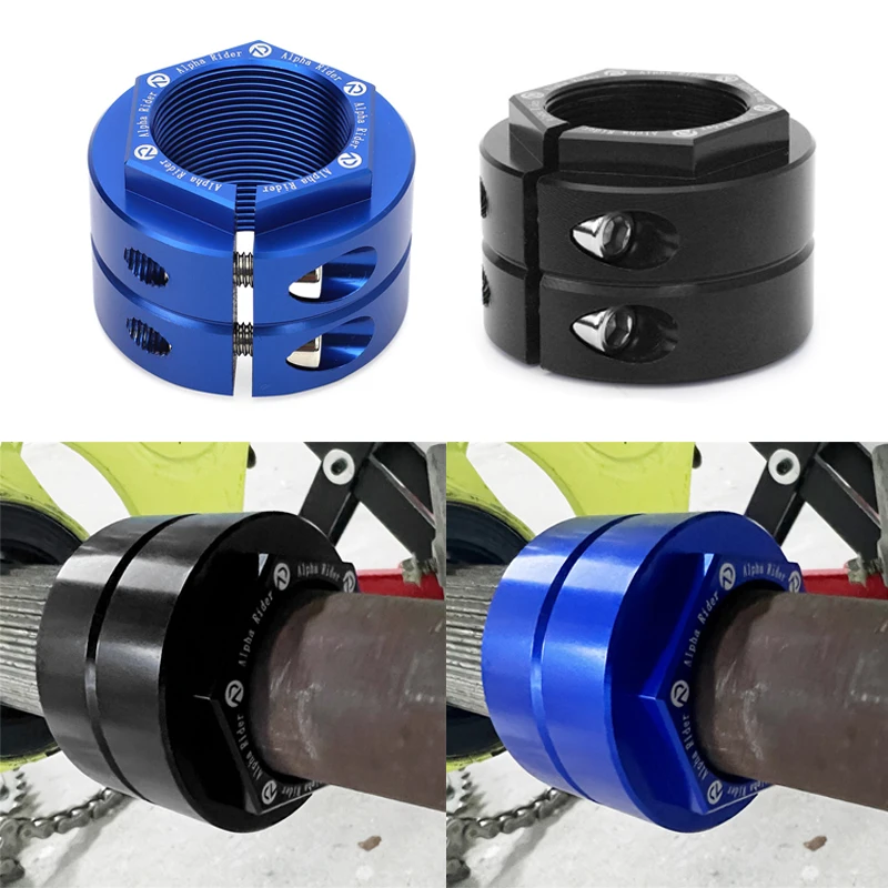 Dado Atv Doppio Bloccaggio In Alluminio Per Yamaha Banshee 350 Lucido Fit Yfz350 Banshee/Yfs200 Blaster