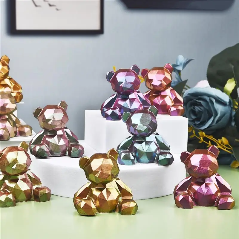 Mirror Chameleon Powder Shift Mica Powder DIY Epoxy Resin Crystal Silicone Mold Pearl Pigment Painting Dye 3g/Bottle mica powder pigment epoxy resin pigment pearl powder pearlescent powder pigment pearl powder pigment mica powder