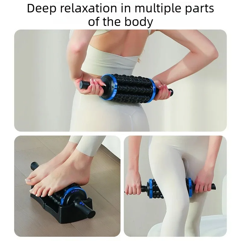 Relax Stress Massager Hand Held Massager for Muscle Rolling Percussive Massager Powered Muscle Roller Massager Whole Body Relief - 6
