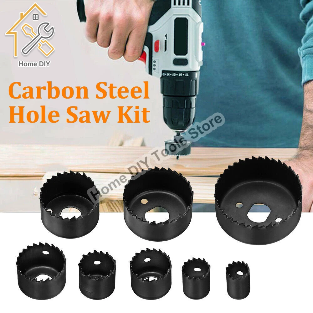 

5/8/13pcs Hole Saw Kit 19-127mm Hole Cutter Drill Bit Tool Hole Saw Set for Wood Plastic Wood Cutter