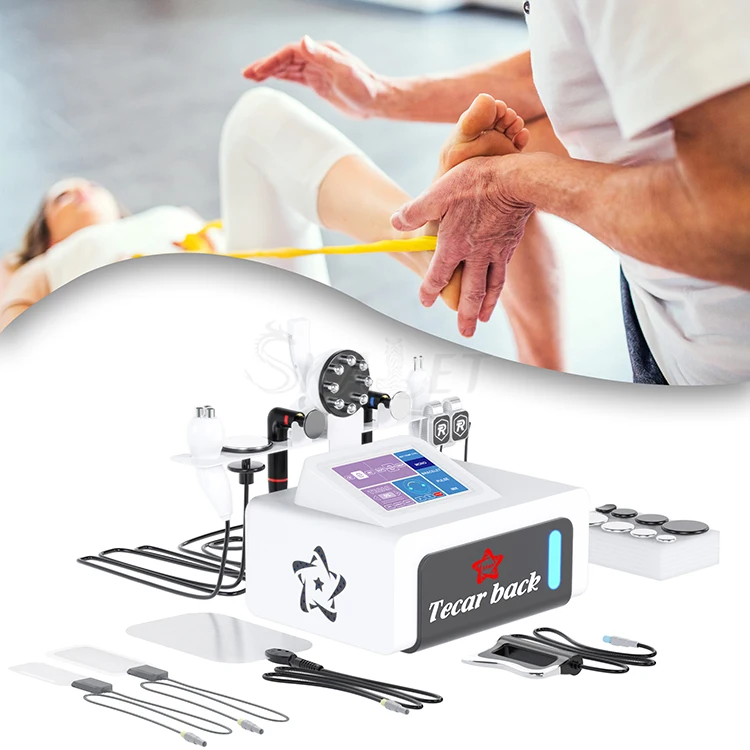 Portatile 500Khz Tecar Monopolare Radio Frecuencia Diatermia Sollievo Dal Dolore Tecar Therapy Machine