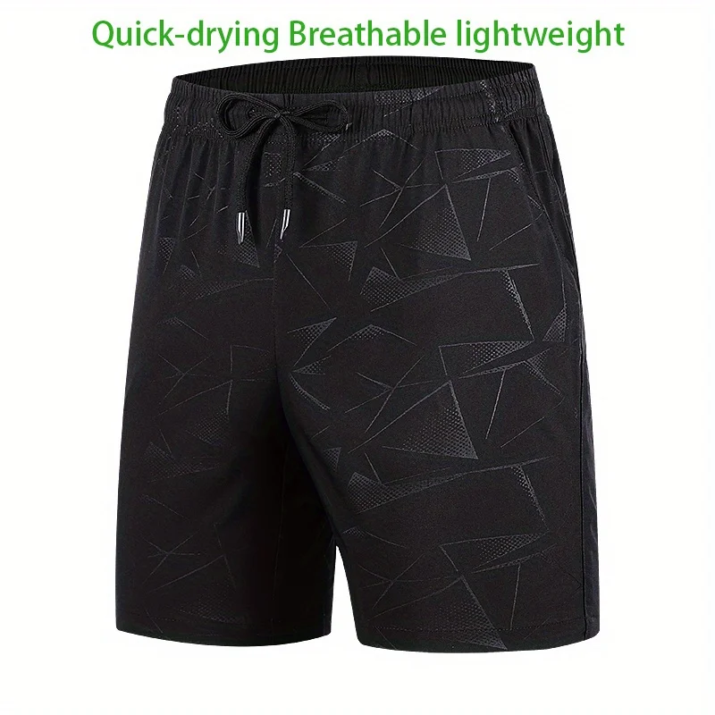 Schnellt rocknende Sports horts für Herren, Sommer mit atmungsaktiven Taschen für Laufen, Fitness, Training7025 – Detail 3
