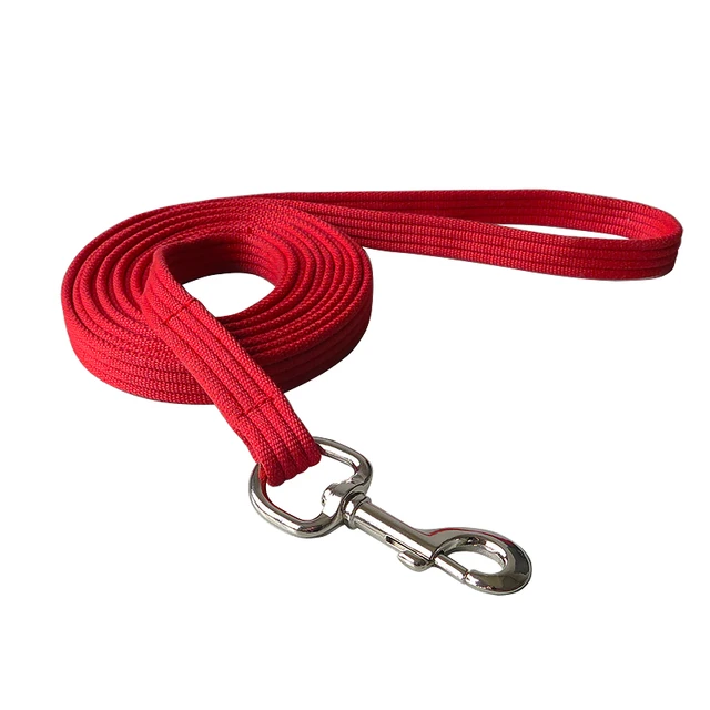 Free shipping polyester cotton webbing pets lead rope 3.5 MM thick 19 MM  wide RP1019 - AliExpress