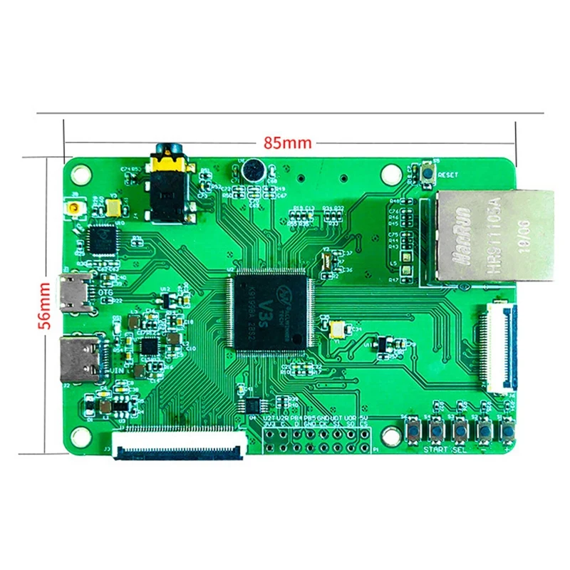 Cherry Pi Allwinner V3S LINUX + QT ARM Cortex A7 CPU  ̽  ҽ  