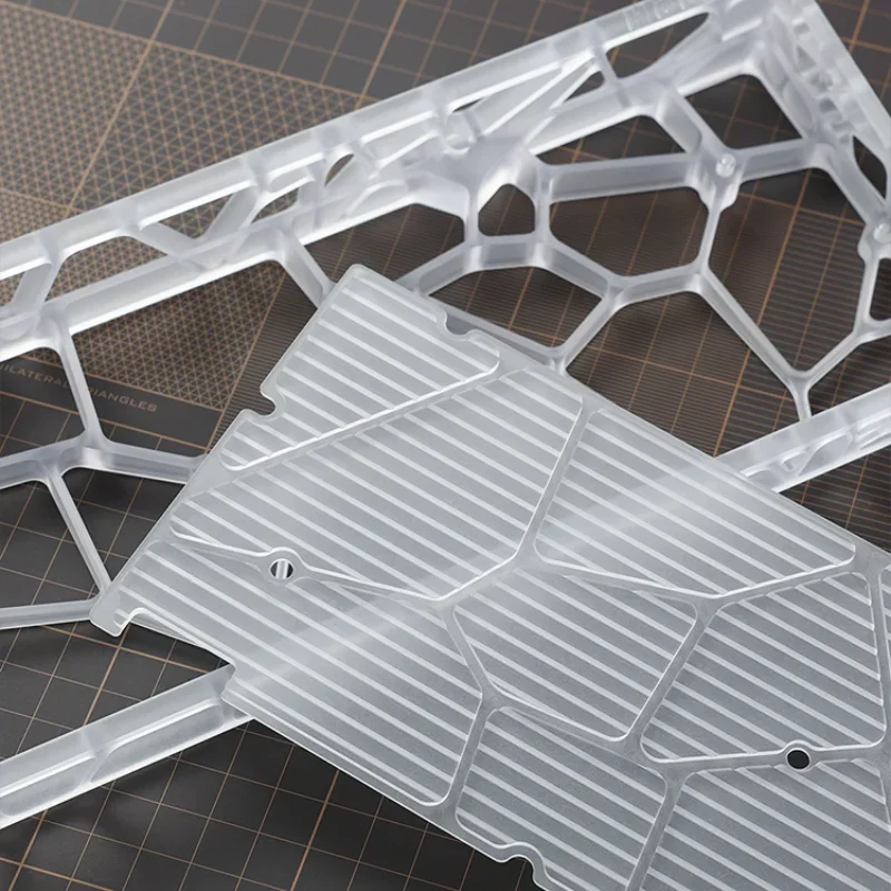 Holy60 Keyboard Base Plate Hollow Case Custom Transparent Frosted