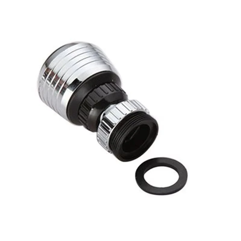 ก๊อกน้ำประหยัดน้ำแบบหมุนได้ 360 องศา พร้อมหัวกรองแบบเปลี่ยนได้ หัวฉีดผสม สำหรับห้องครัวและห้องน้ำ 1