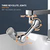 Faucet Extender 1080° Swivel Water Tap Nozzle Faucet Sprayer Universal Bathroom Mixer Aerator 2 Spray Modes Kitchen Sink Faucet 2