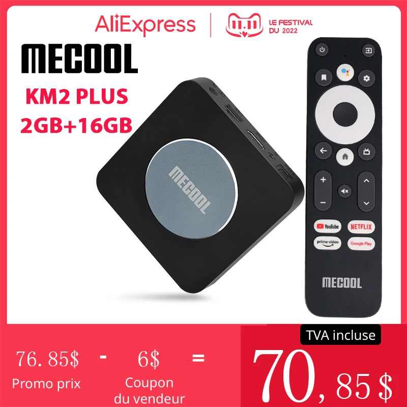 Tv box android 2022 mecool plus 4k android box dolby atmos tv box