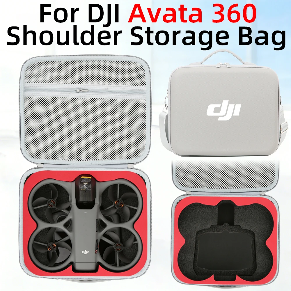 Dji AVATA 360 가방 RC 2 RC-N3 보관 케이스 운반 상자 여행용 가방 핸드백 또는 DJI 드론 액세서리