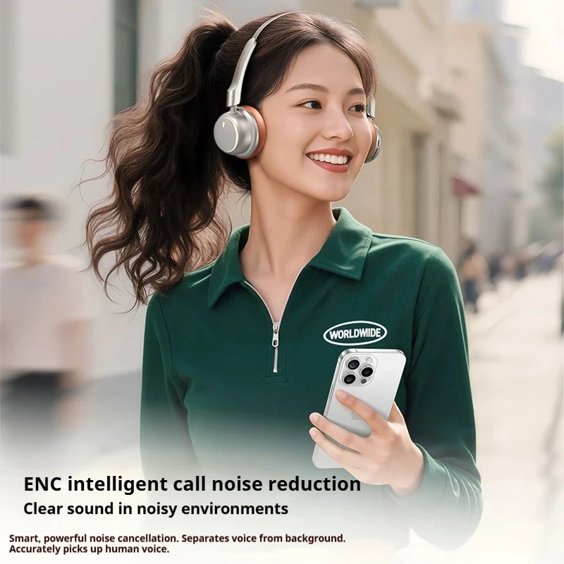 سماعات رأس بلوتوث عازلة للضوضاء انيقة مريحة