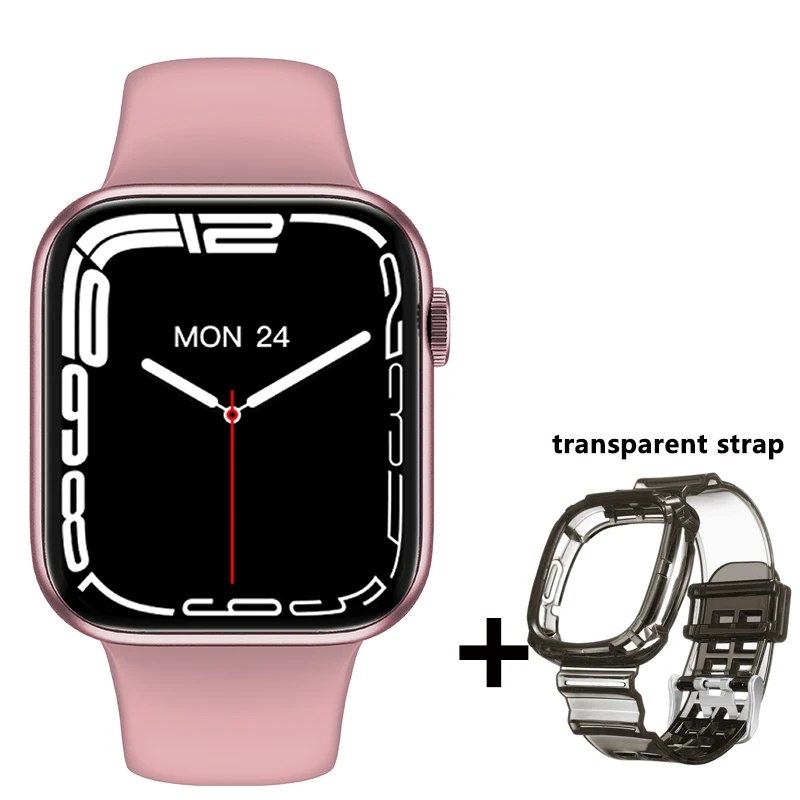 2022 HW37 Plus Smart Watch NFC Men Women IWO 44mm Smartwatch Series 7 Bluetooth Call DIY Face Fitness Tracker Clock PK X8 Max 