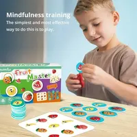 Kids Educational Toys Board Games Fruit Master Color Matching Parent-Child Mindfulness Exercise Interactive Toy 2