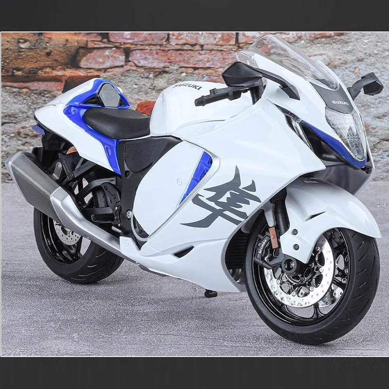 1:9 Suzuki Hayabusa GSX-1300R Alloy Motorcycle Model Genuine