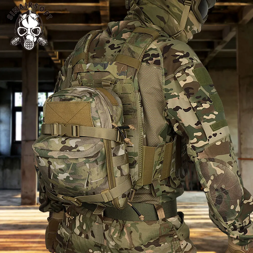 Tactical Mini Hydration Bag Water Backpack Assault Pack Outdoor