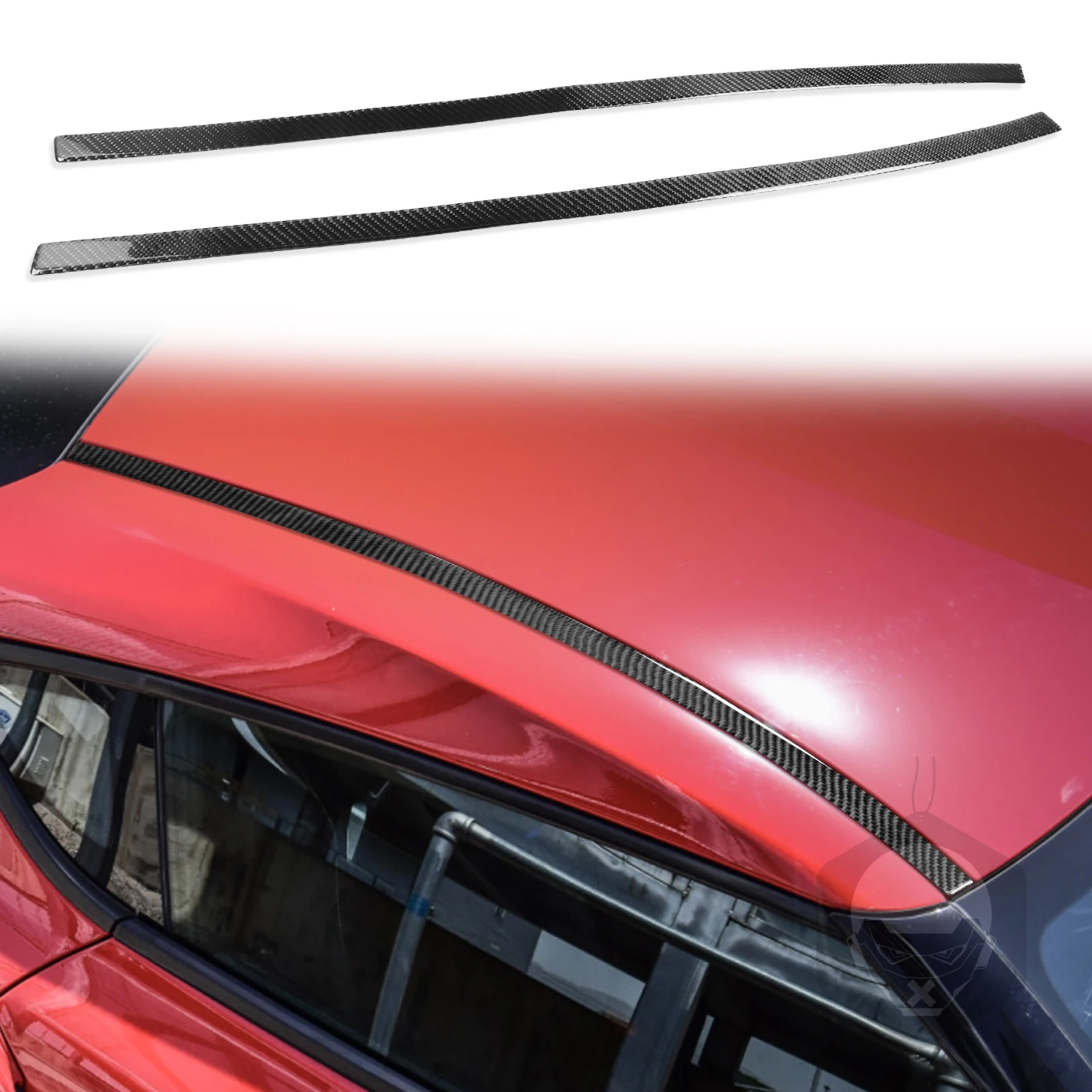 

for Toyota Supra A90 2019 2020 2021 2022 Roof Stickers Decoration Cover Trim Car Exterior Accessories