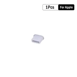 Silicone Anti - Dust Plugs for Charging Ports - Universal Cover Caps for USB and Charging Cables (1Pcs For Apple)