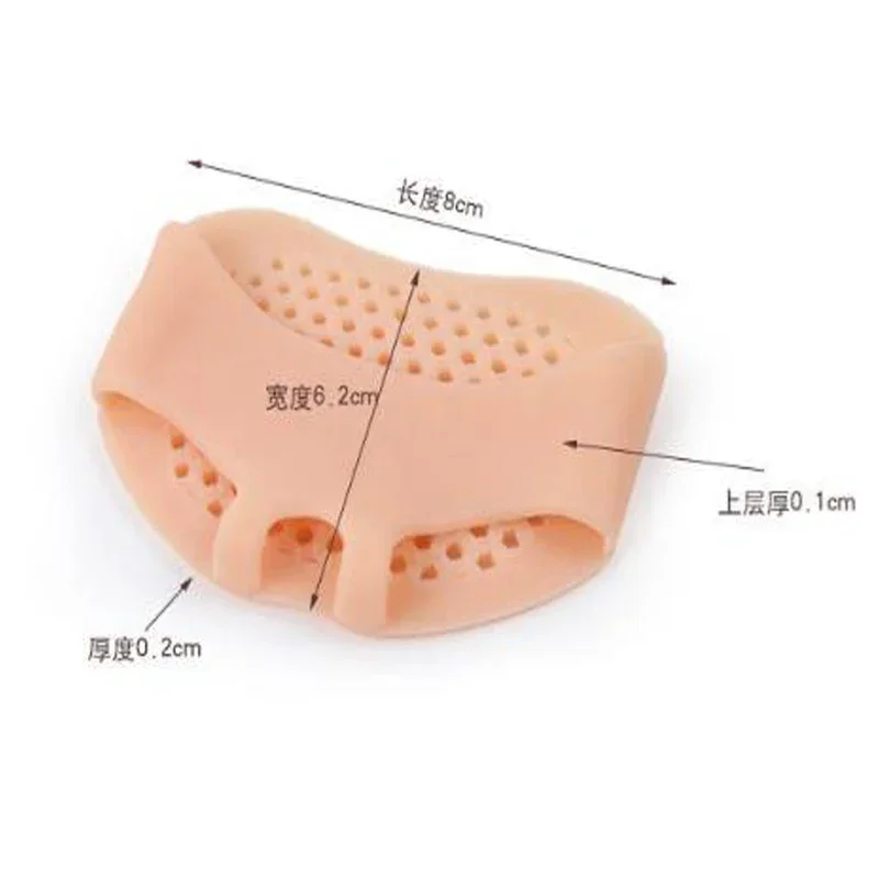 Silicone Metatarsal Pads Toe Separator Pain Relief Foot Pads Orthotics Foot Massage Insoles Forefoot Elastic Cushion Care T toe pads forefoot pads forefoot cushion metatarsal sleeve shoe insoles