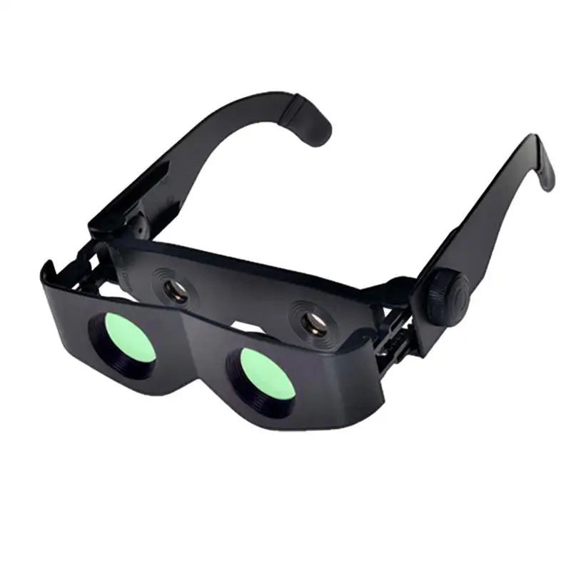 Compact Magnify Glasses Portable for Outdoor Fishing Adjustable Focus Telescope Magnifier Binoculars glasses fishing sunglasses