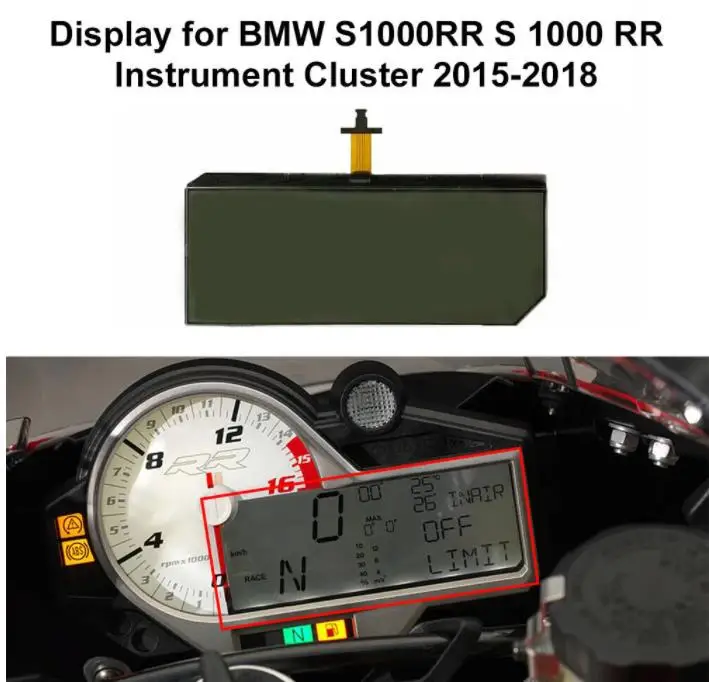 

ЖК-дисплей приборной панели для BMW S1000RR S 1000 RR кластер инструментов