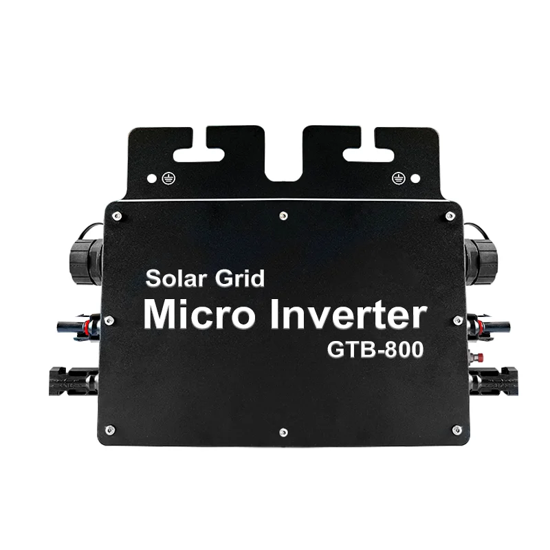

800W Black IP65 Class Waterproof WIFI Remote Control Solar Power Generation System Intelligent Micro Grid-connected Inverter