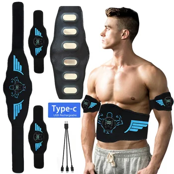 EMS Abdominal Toning Belt Muscle Stimulator Abs Trainer 1