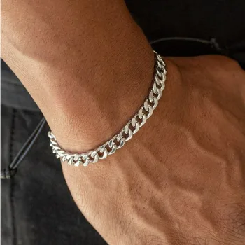 Cuban Chain Bracelets for Men Women