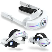 RGB Head Strap Adjustable Head Strap Accessories Battery 8000mAh Extend 8h Playtime for Meta/Oculus Quest 2 for Oculus Quest 2 - Image 2