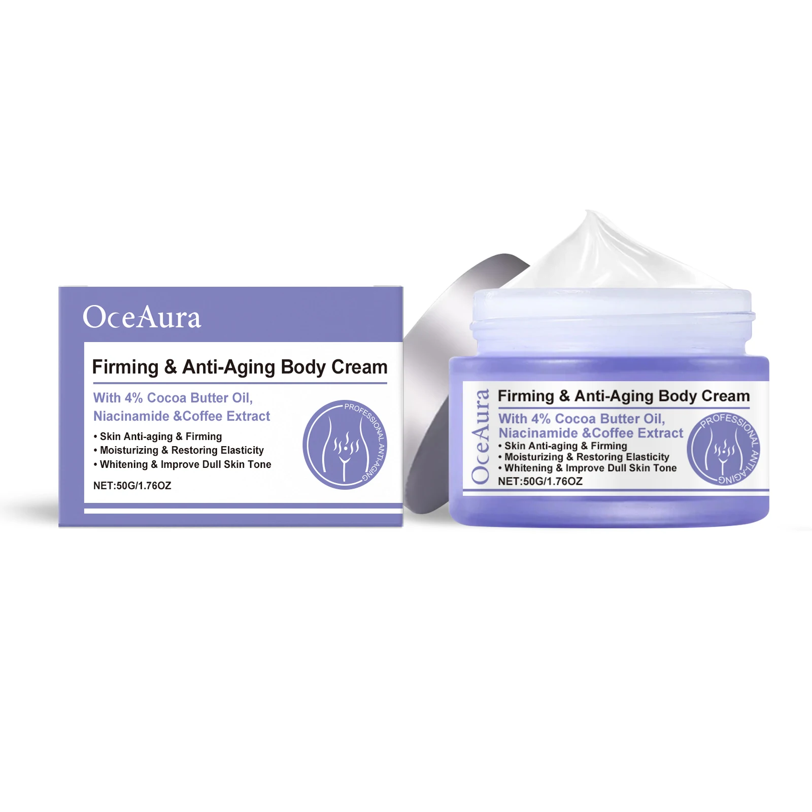 Firming Neck Cream Anti-Aging Smoothing Wrinkles Fine Lines Improves Crepey Skin Moisturizing Hyaluronic Acid Tightening Lotion