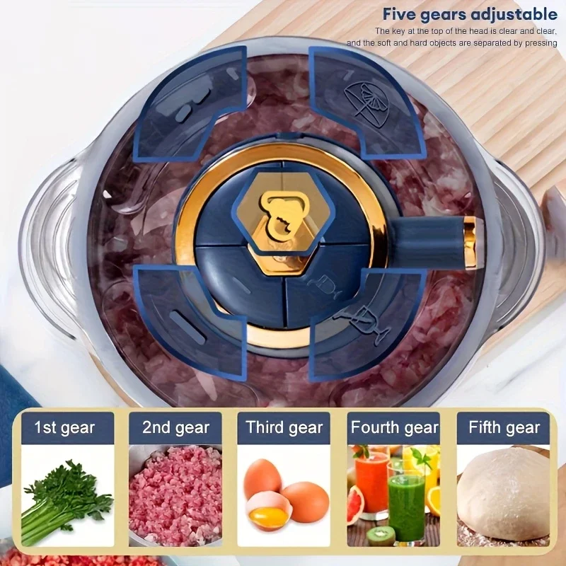 محضر طعام فاخر ٥ لتر ستانلس ستيل