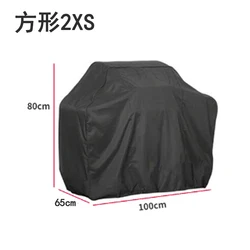 Premium Heavy Duty Waterproof BBQ Grill Cover - Anti-Dust & Rain Protective Outdoor Barbecue Shield (2XS-80x65x100CM)