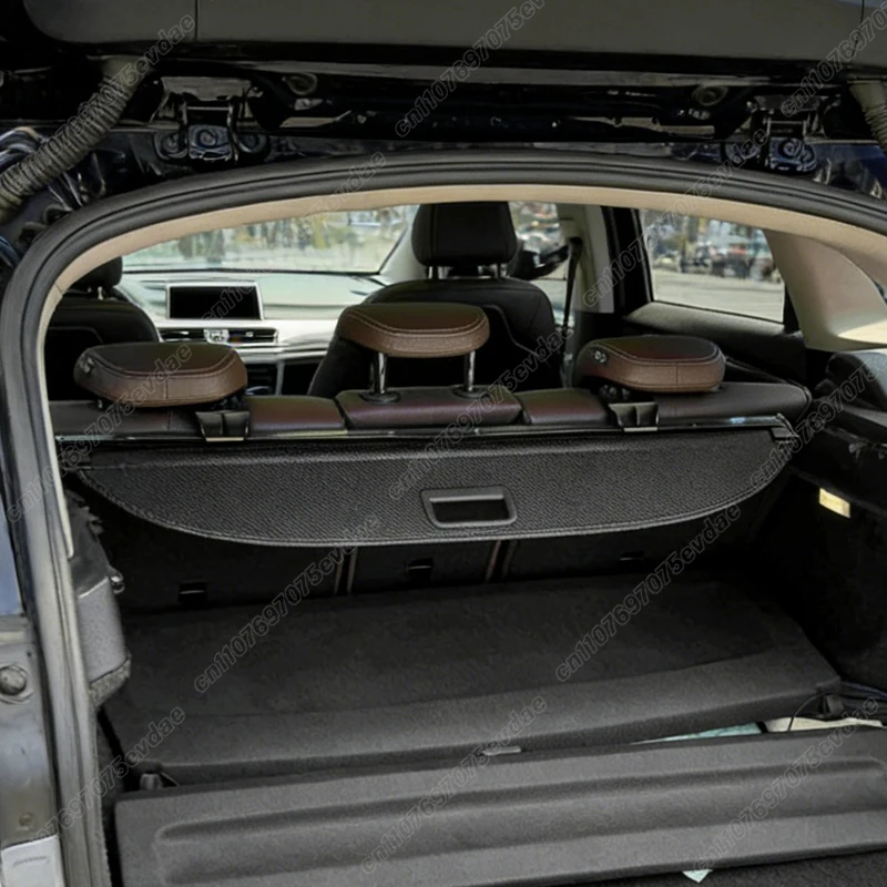 BMW X1 X3 X5 1999-2026년식 차량용 접이식 트렁크 카고 커버, 러기지 프라이버시 보안 쉴드, 택배 선반, 자동차 내부 키트