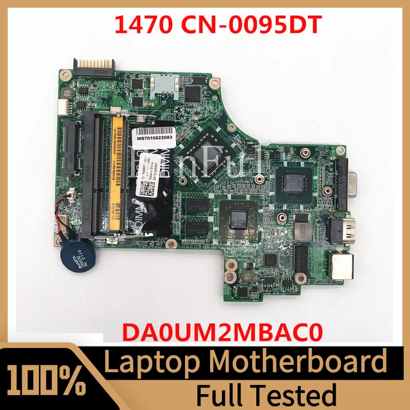 CN-0095DT 0095DT 095DT для Dell Inspiron 1470 материнская плата для ноутбука DA0U2MBAC0 216-0728020 100% полностью протестирована cn 0k9pg1 0k9pg1 k9pg1 высокое качество для dell 3521 5521 материнская плата для ноутбука la 9101p w sr0xf i3 3227u hm76 ddr3l 100% полностью протестирована