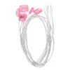 5Pcs 50cm Connecting wires Extension Cords Durable Stranded Equipment Wire Power Cables Copper for Balloons Party 6