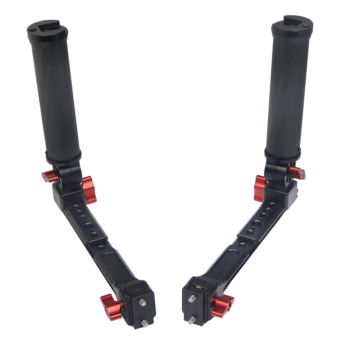 RS4 RS3 Mini RSC2 Gimbal Dual Carbon Handle Grip 180 Adjustable Clamp for Ronin