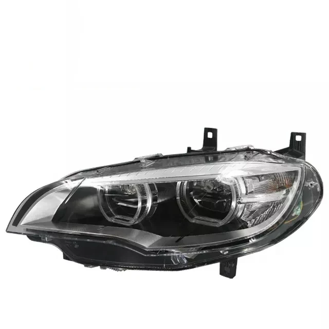 

Хит продаж, усовершенствованный светодиодный налобный фонарь E71 для BMW 2008-2010 X6 E71, налобный фонарь, Модернизированный светодиодный налобный фонарь