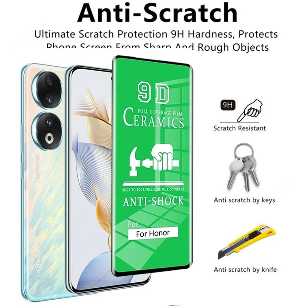 5Pcs Soft Ceramic Huawei 90 70 50 60 80 x9a x8a x7a Screen Protector For Honor Magic 5 lite 4 Pro Film_voghion.com