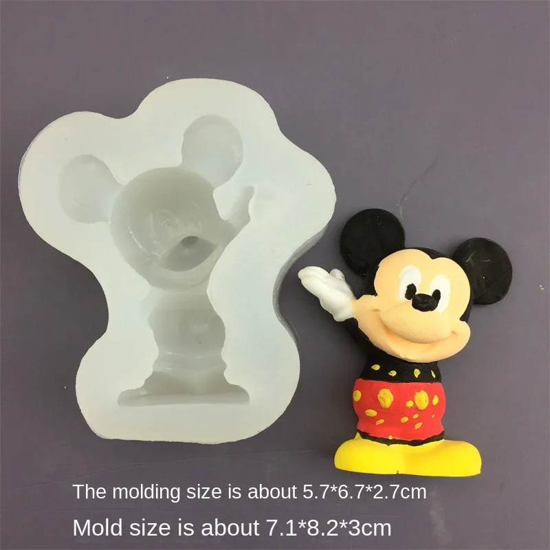 Disney Cake Silicone Mold DIY Mickey Minnie Epoxy Resin Molds