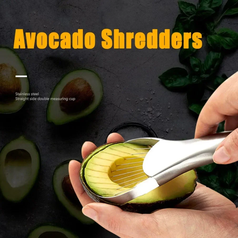 2 In 1 In Acciaio Inox Avocado Affettatrice Taglierina Pelapatate Coltello Pitaya Kiwi Affettatrice Pelapatate Frutta Verdura Strumenti Cucina Casa Ga