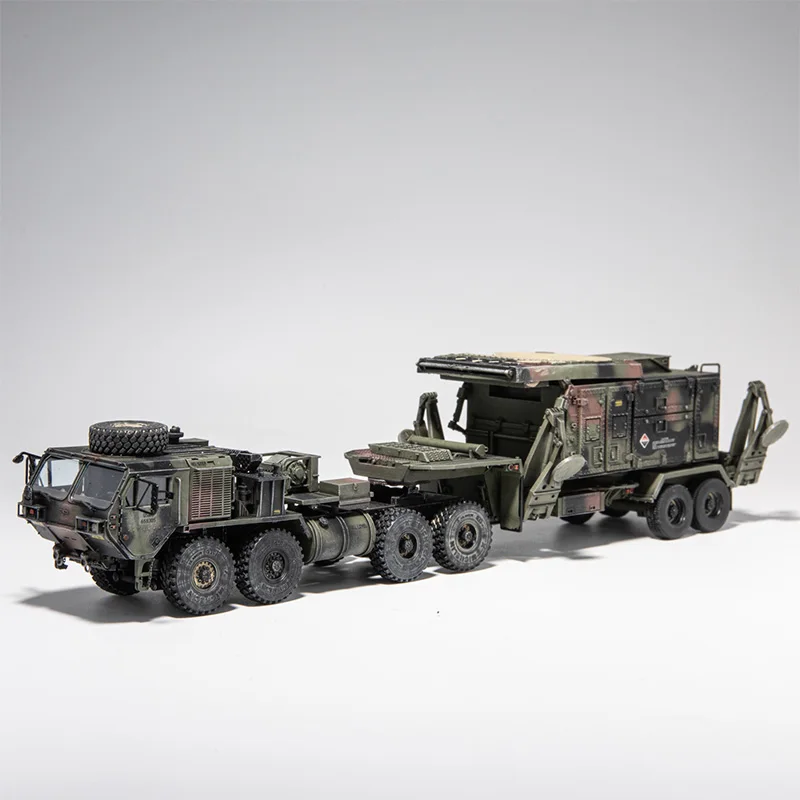 MagiDeal - Véhicule Blindé 1:72 - Assemblage 4D - Camion Lanceur Miniature - Vert - Collection