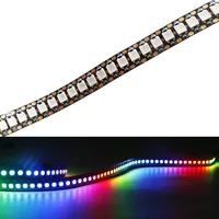 1-3M WS2812B WS2815 Led Strip 144 pixels/leds/m Addressable IC Smart 5050 RGB led Strip light  IP30/IP65/IP67 DC5V/12V 1