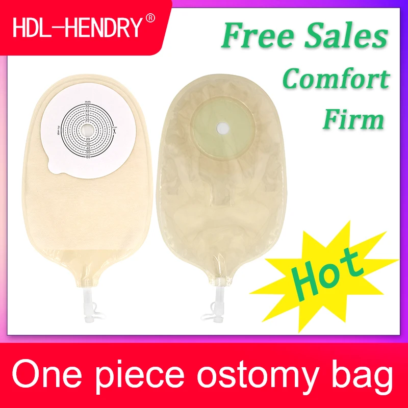 10 Pcs Urostomy Disposable Stoma Bags Comfortable Non-woven No-leak Urine Adults Colostomy